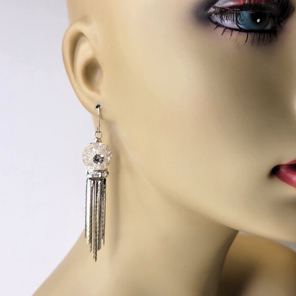 Boho Chic Dangle Fringe Tassel Earrings - Picture 5 of 15